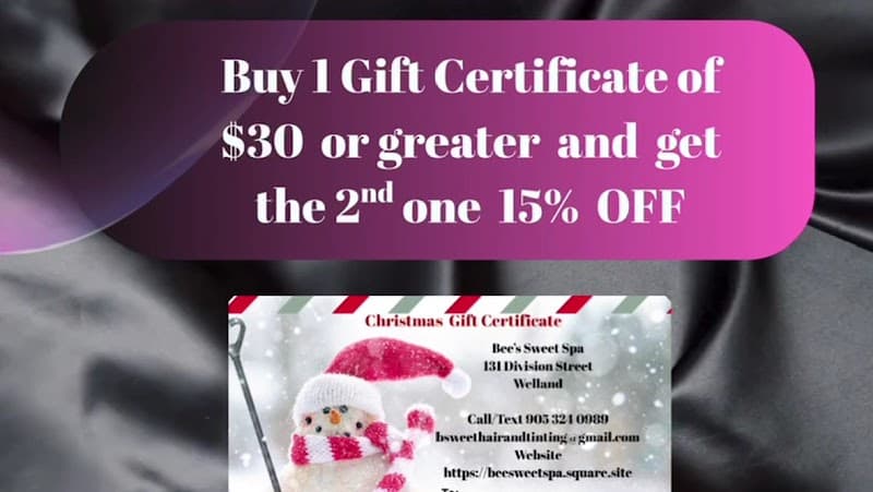 Bee's Sweet Spa Welland photo