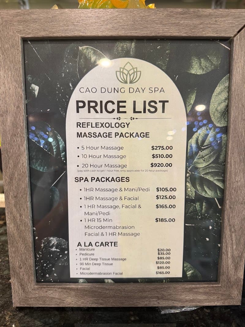 Cao Dung Day Spa Annandale photo