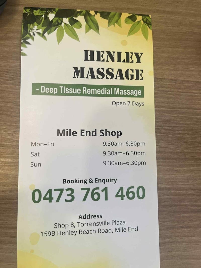 Henley Massage Adelaide photo