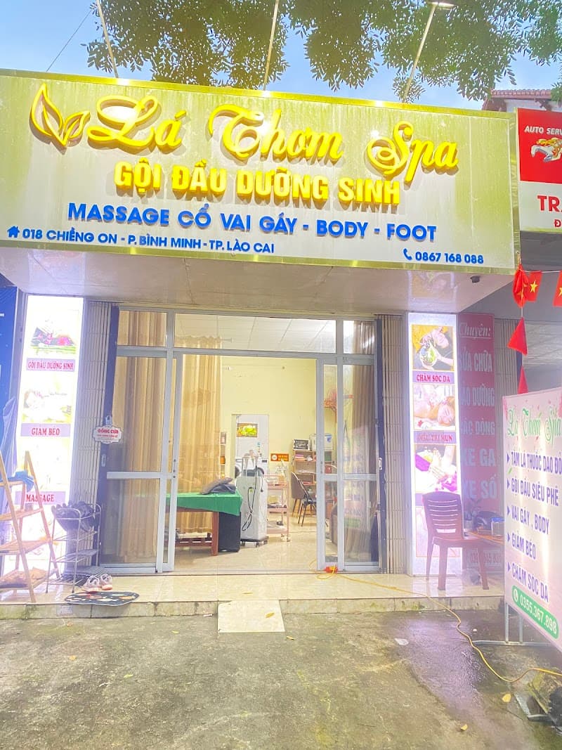 Lá thơm spa Lào Cai photo