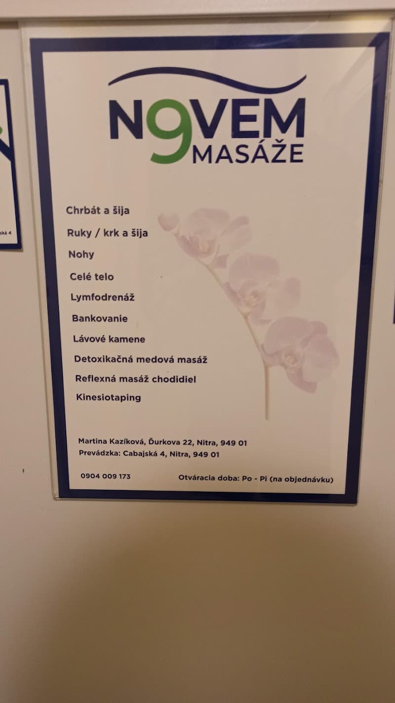Masáže NOVEM Nitra photo