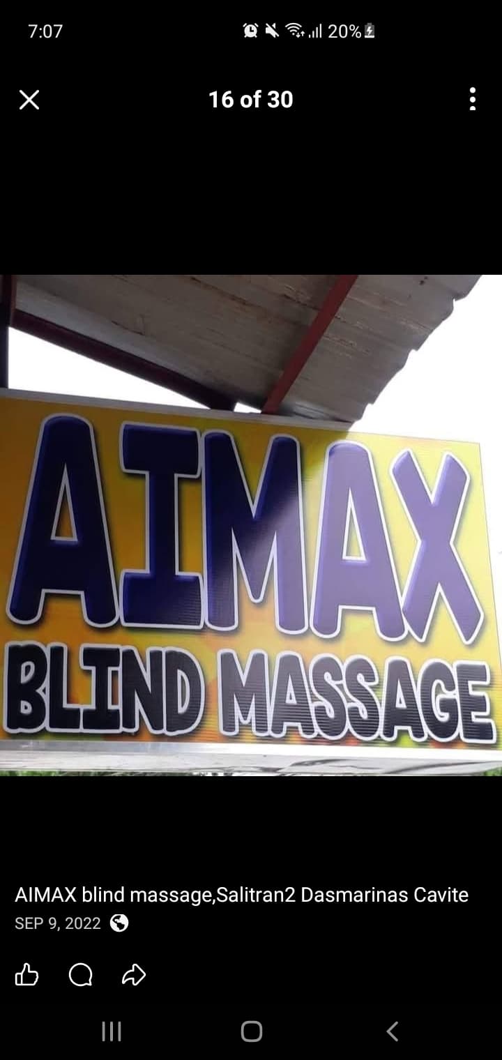 AIMAX blind massage,Salitran2 Dasmarinas Cavite Dasmariñas photo
