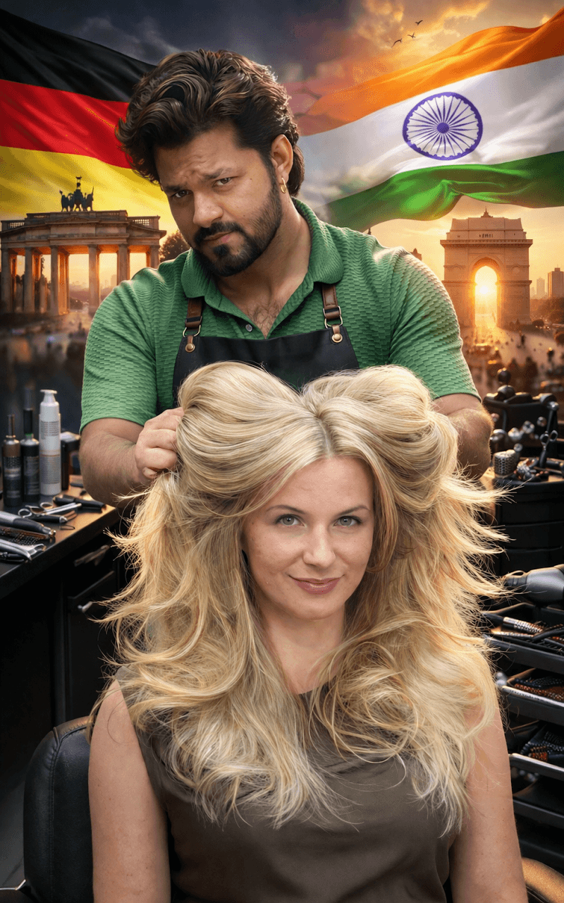 Al fast hair style Delhi photo