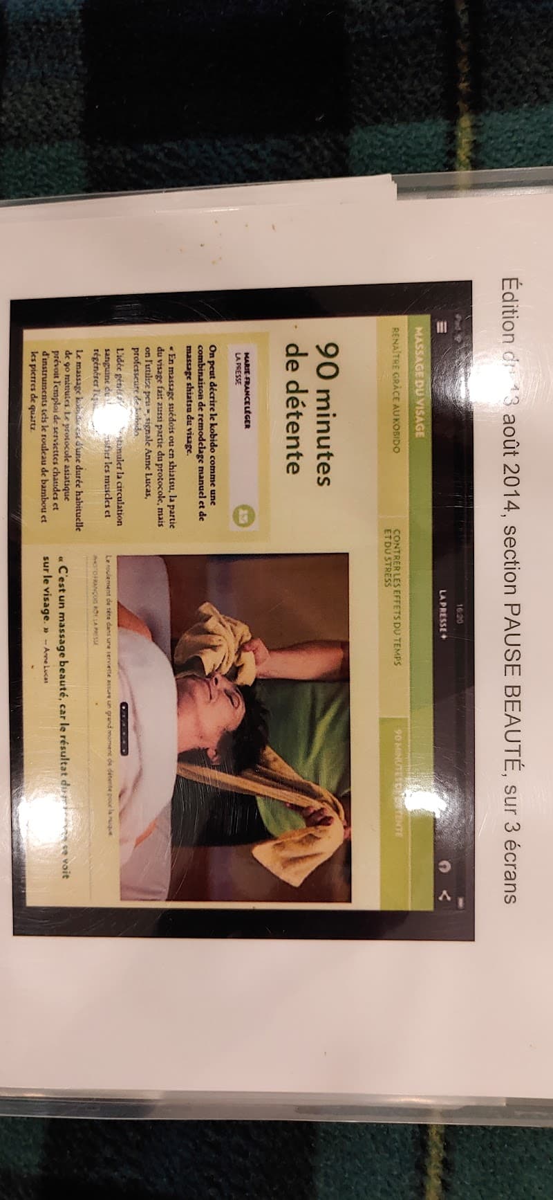 Anne Lucas Massotherapeute Montréal photo