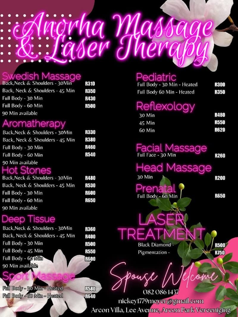 Anorha massage & laser therapy Vereeniging photo