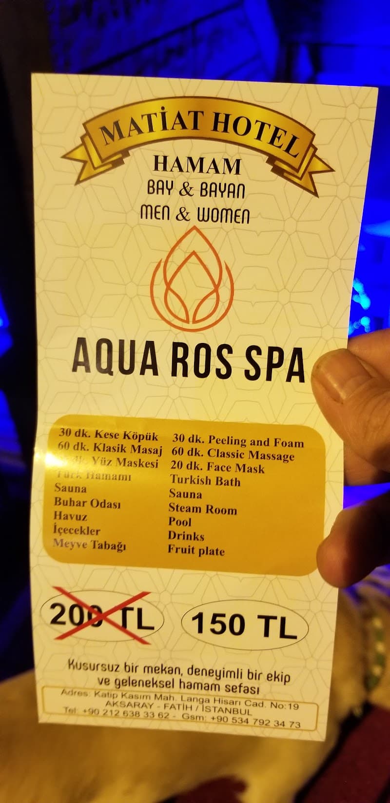 Aqua Ros Spa Istanbul photo