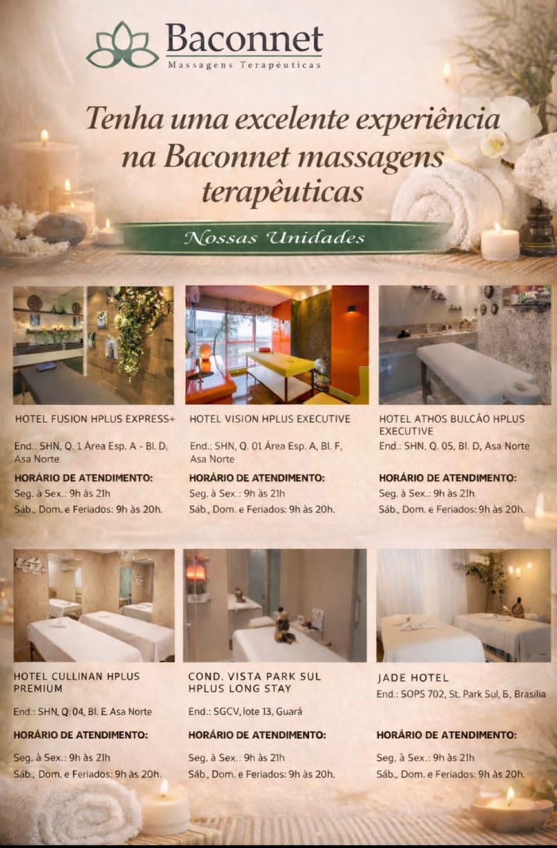 Baconnet Massagens Terapeuticas Brasília photo