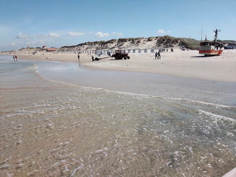 Badehuset på løkken strand Løkken photo