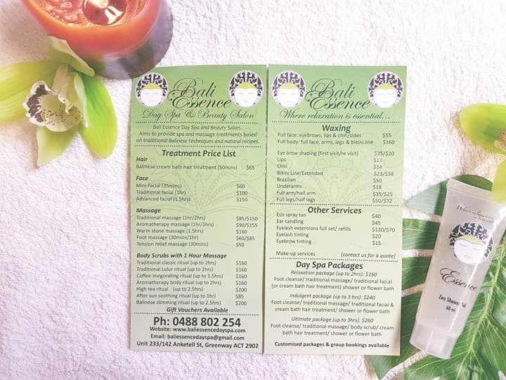 Bali Essence Day Spa and Beauty Salon Tuggeranong photo