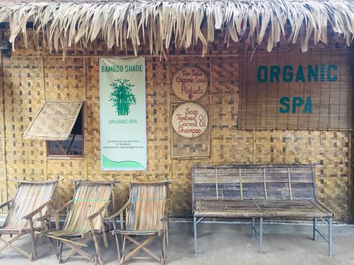 Bamboo shade Nyaung U photo
