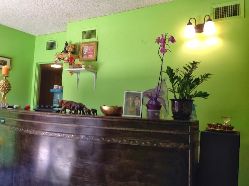 Bangkok spa on fire Costa Mesa photo