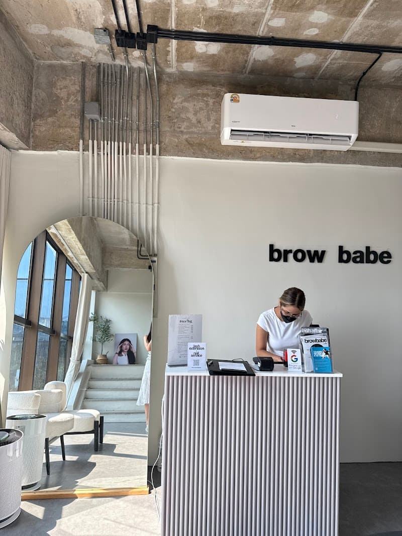 Beautiful Eyebrows Clear Face Minburi Bangkok photo