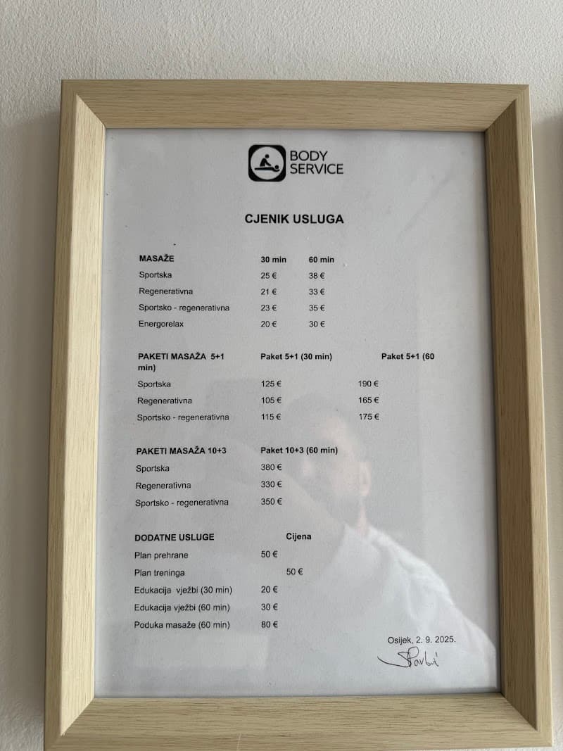 Body Service | Sportsko - regenerativna masaža Osijek photo
