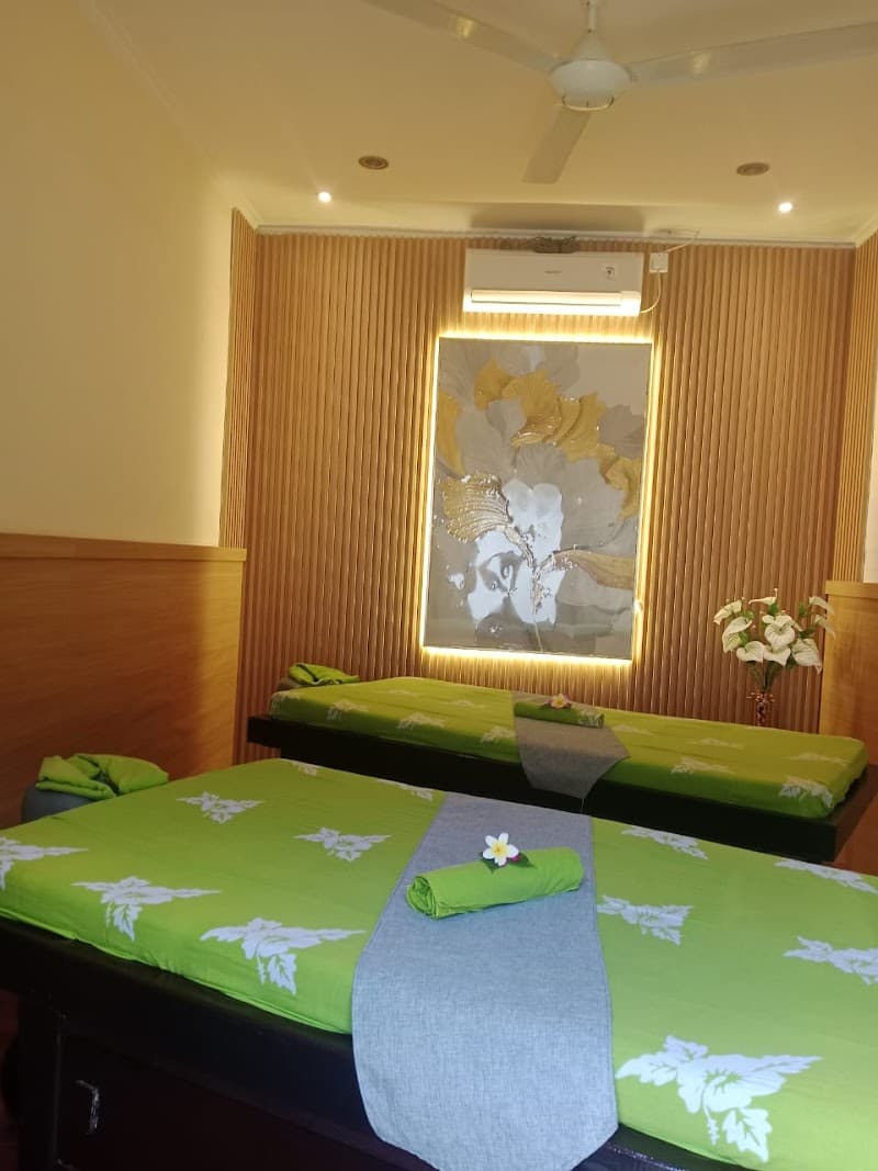 Cambodja Spa is flower Frangipani Buleleng photo