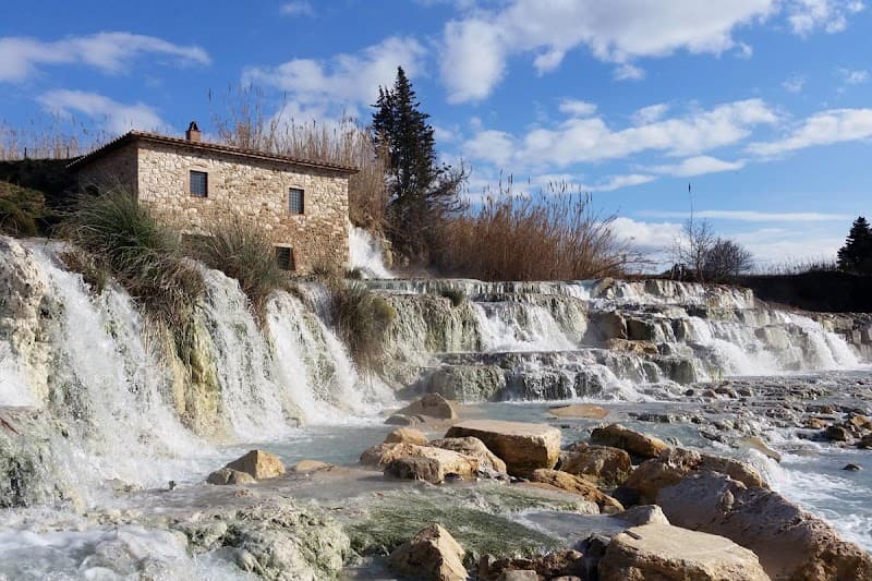 Cascate del Mulino Tuscany photo