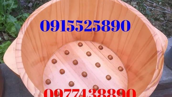 Chậu Gỗ Ngâm Chân Massage Giá Xưởng Quận Thanh Xuân photo