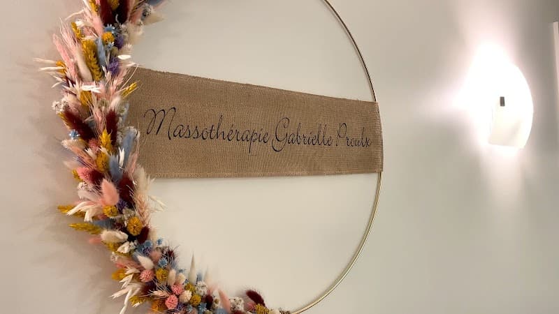 Clinique de massothérapie Gabrielle Proulx Rimouski photo