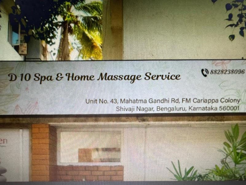 D 10 Spa & Home Massage Service Bangalore photo
