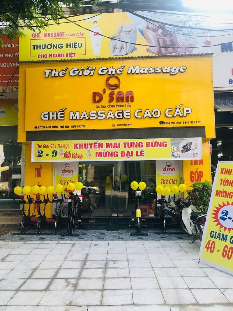 D'san Ghế Massage Nhật Bản - Chi Nhánh Ba Hàng Phổ Yên Thái Nguyên Thị Xã Phổ Yên photo