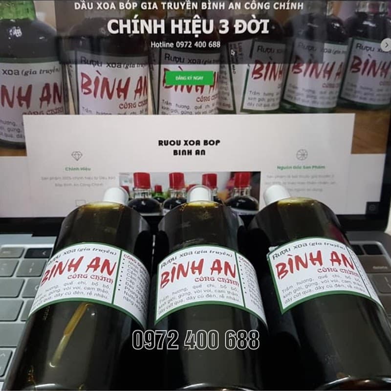 Dầu nóng xoa bóp Antiphlamine Hàn Quốc Quận Tân Bình photo
