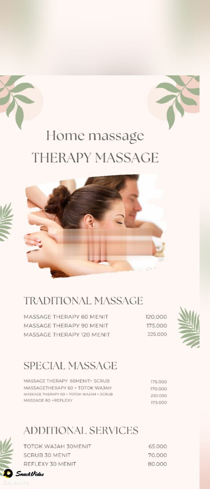 Della home massage Bekasi Kota photo