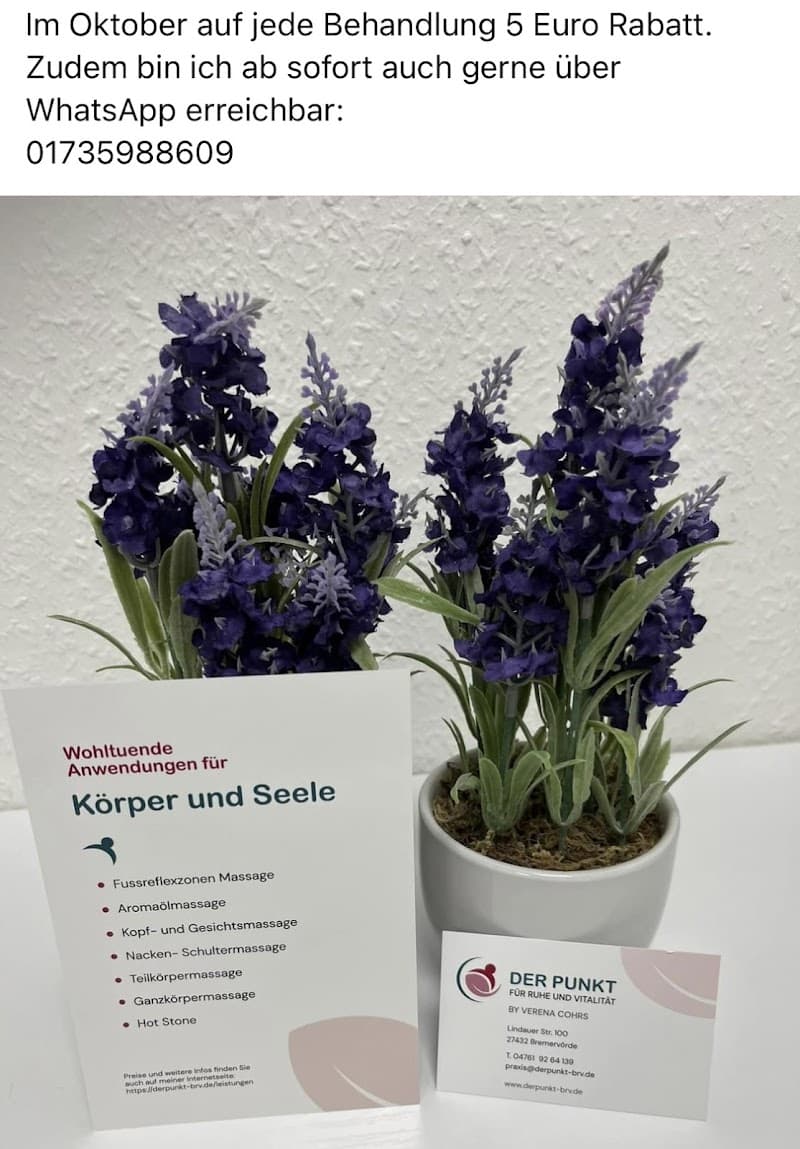 Der Punkt für Ruhe und Vitalität by Verena Cohrs Bremervörde photo