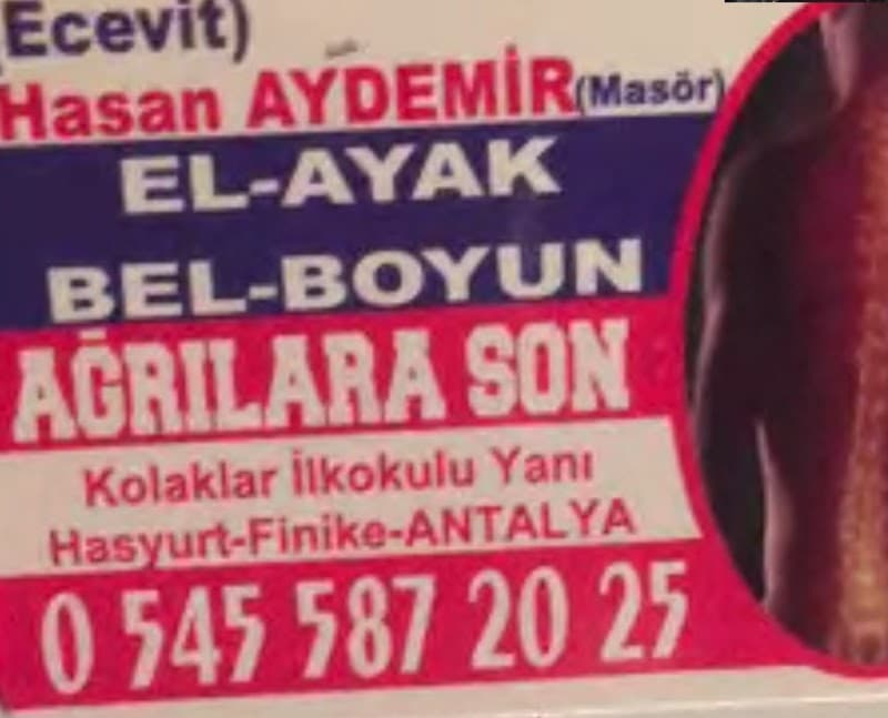 Ecevit Hasan Aydemir Finike photo