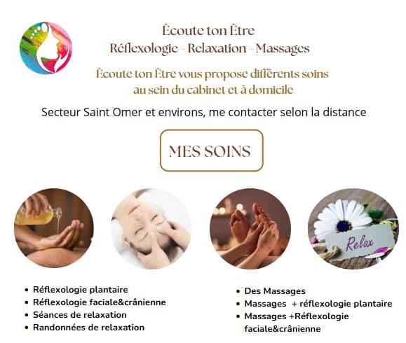 Saint-Omer Écoute ton Être Réflexologie Massages Relaxation photo