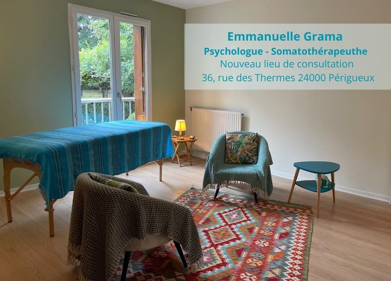 Emmanuelle Grama. Psychologue, Somatothérapeute, Massage Sensitif Périgueux photo