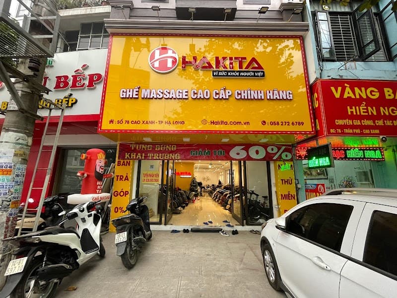 Ghế massage cao cấp chính hãng Hakita Quảng Ninh Hạ Long photo