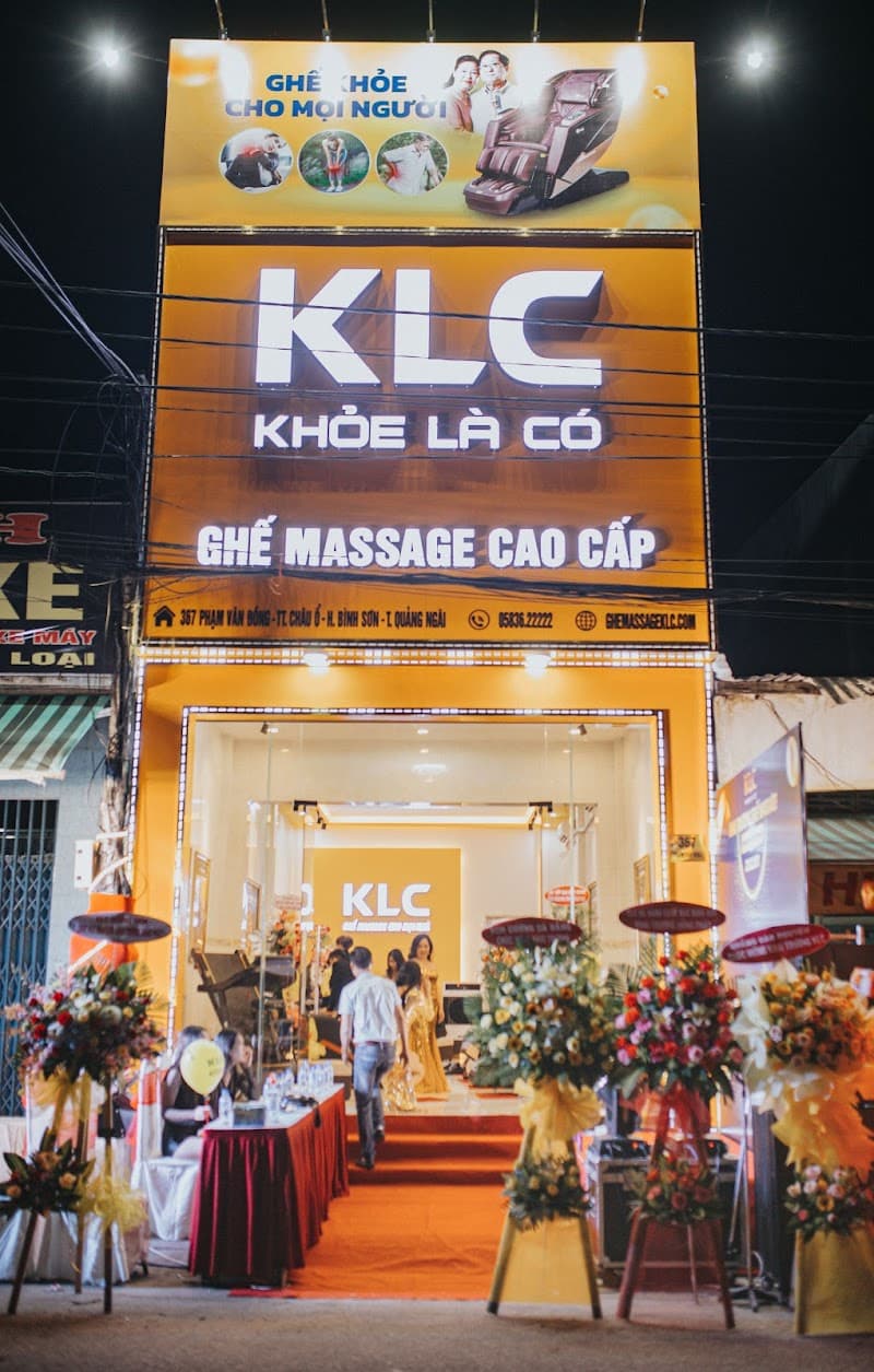 Ghế Massage Chính Hãng KLC Bình Sơn - Quảng Ngãi Huyện Bình Sơn photo