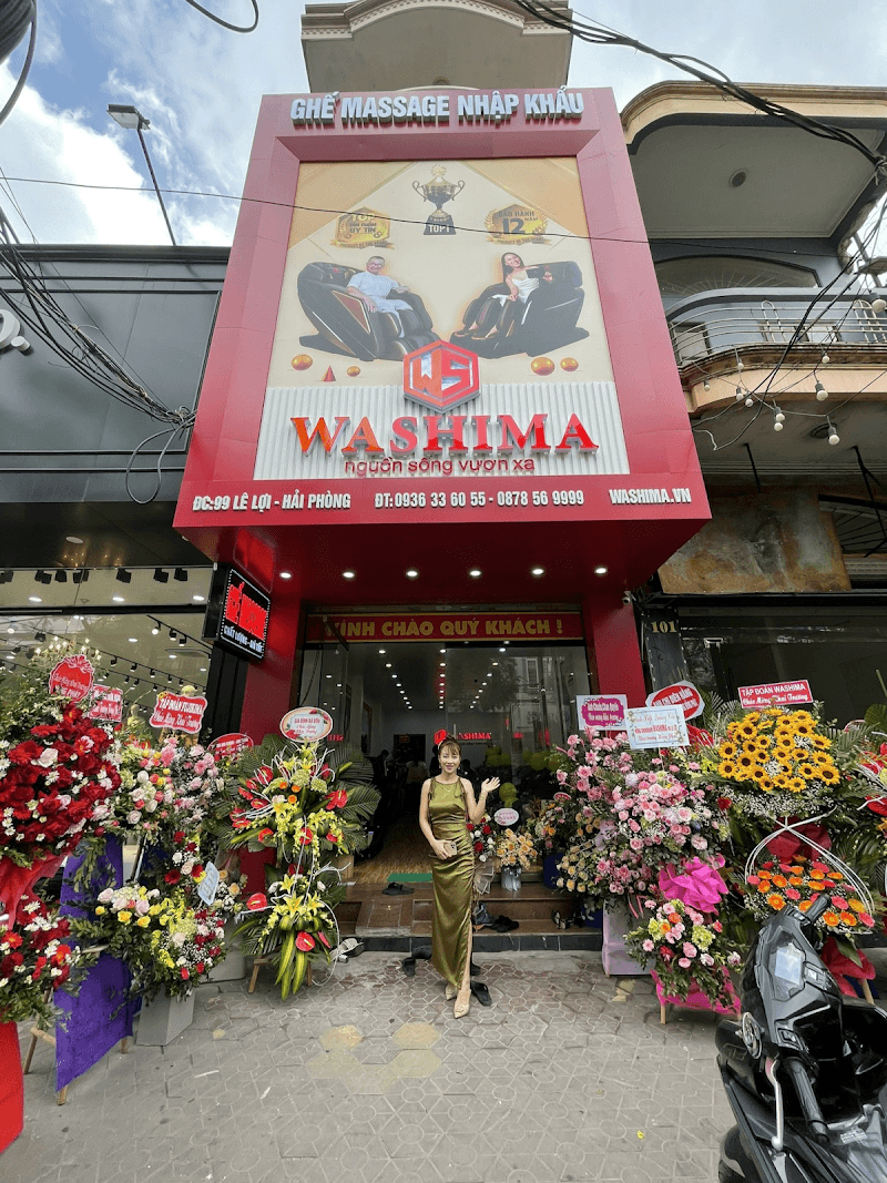 Ghế Massage Washima Cao Cấp VN Quận Lê Chân photo