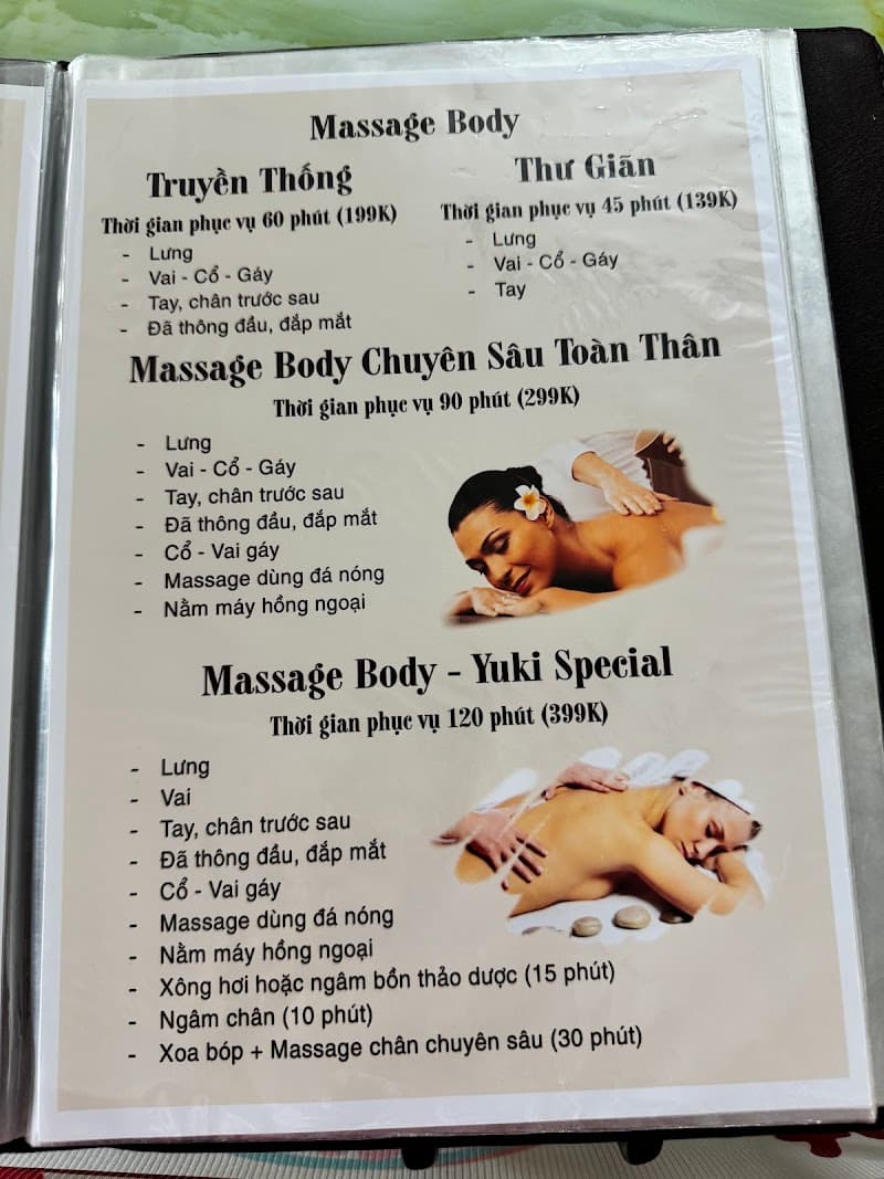 Gội Đầu Dưỡng Sinh - Yuki Beauty & Spa - Buôn Ma Thuột photo