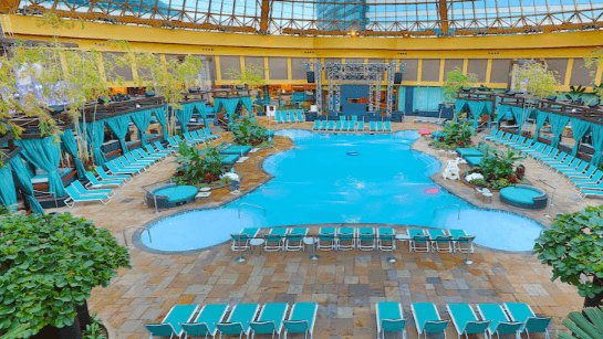 Harrah's Pool Atlantic City photo