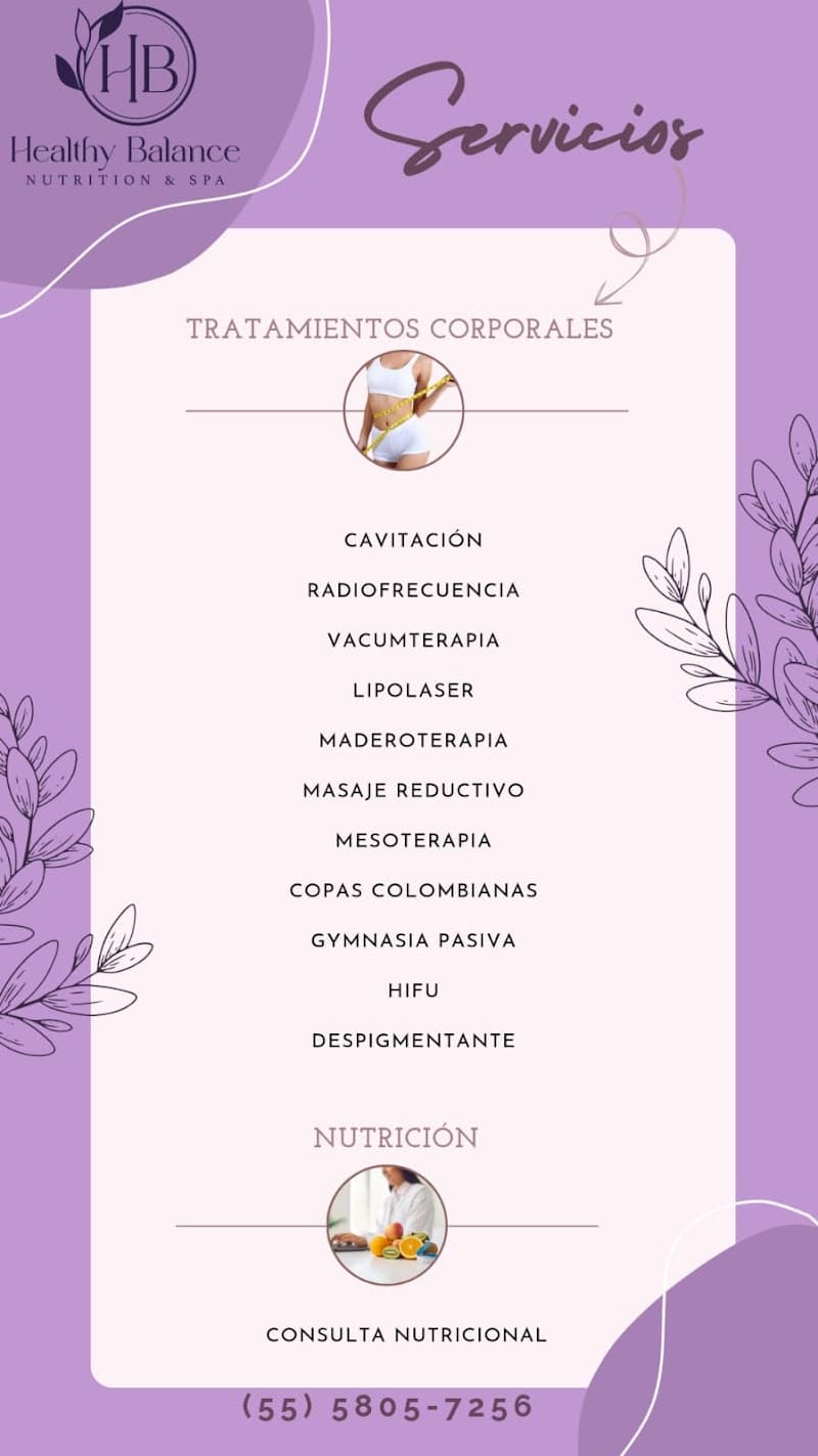 Healthy Balance Nutricion y Spa Benito Juárez photo