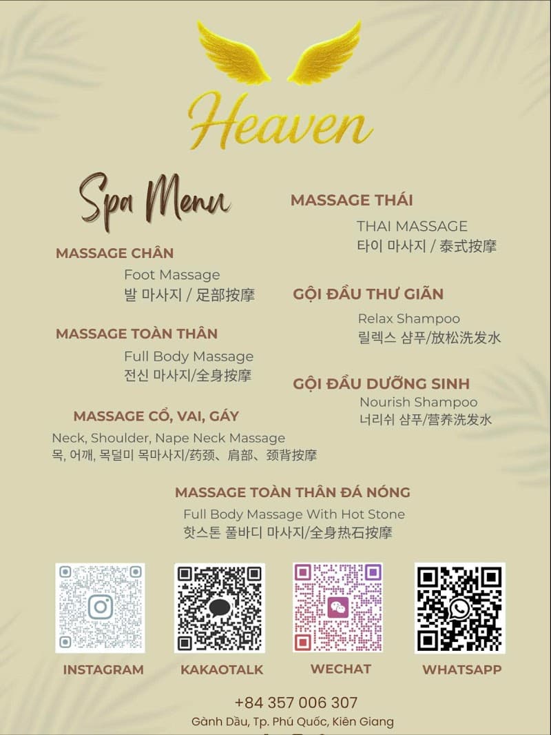 Heavenly Massage Spa Phú Quốc photo
