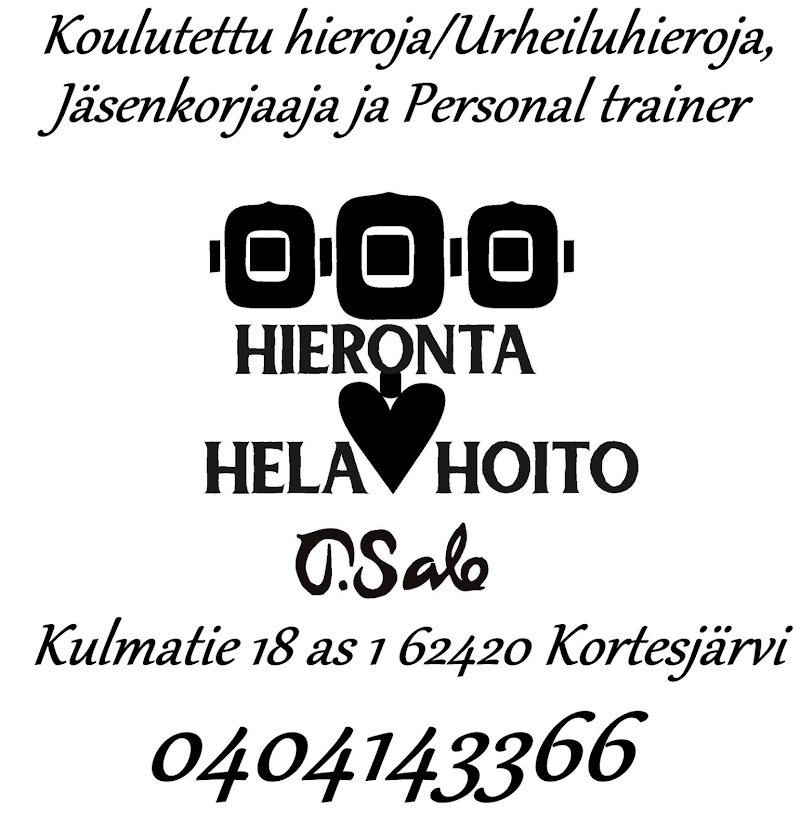 Hieronta Helahoito T.Salo Kauhava photo