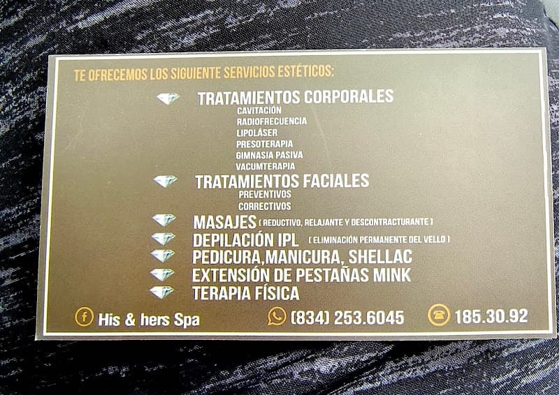 His and Hers Spa Ciudad Victoria photo
