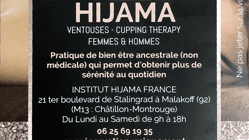 Institut Hijama France Malakoff photo