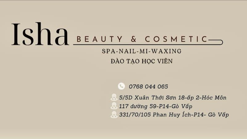 Isha Beauty Spa Huyện Hóc Môn photo