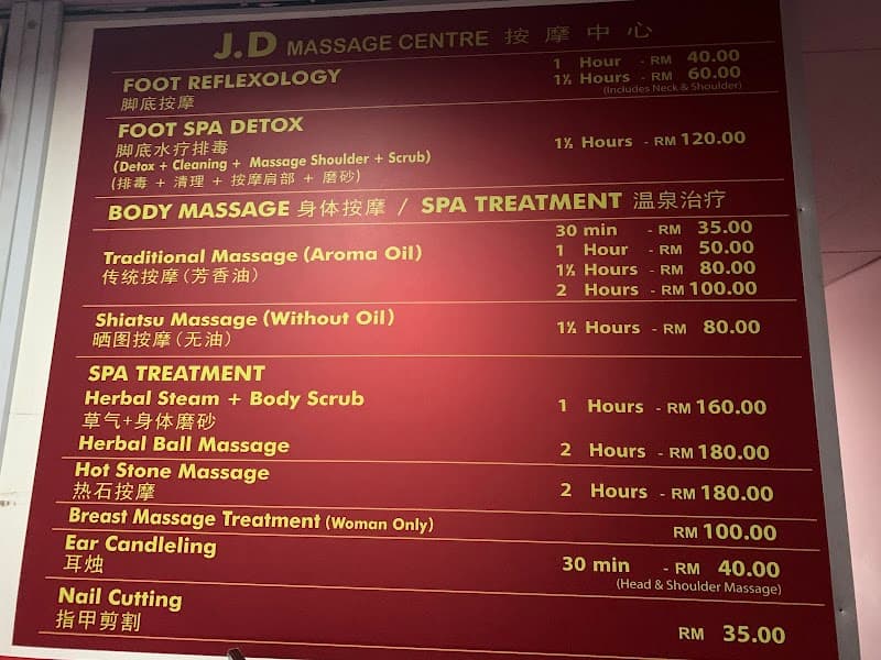 J.D Massage Centre Kuching photo