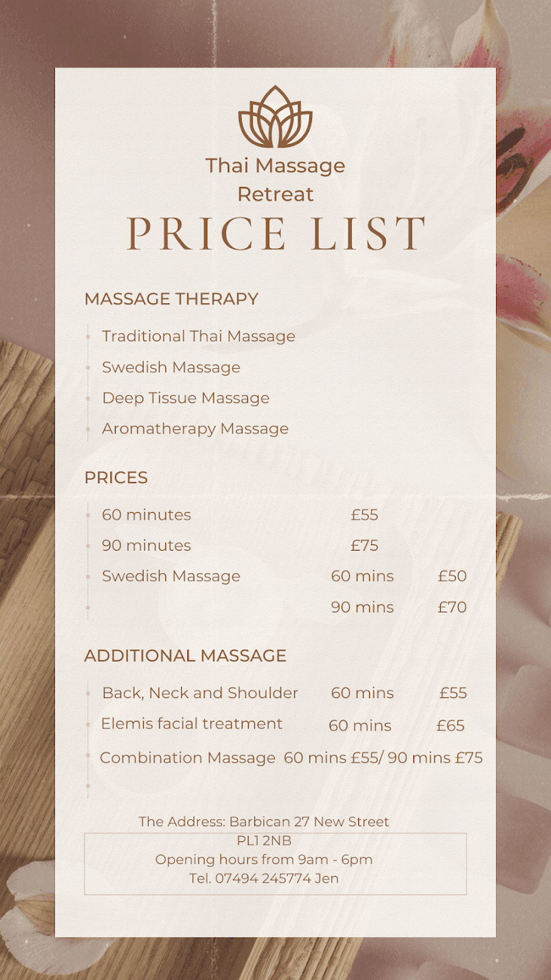 Jaree Thai Massage Plymouth photo