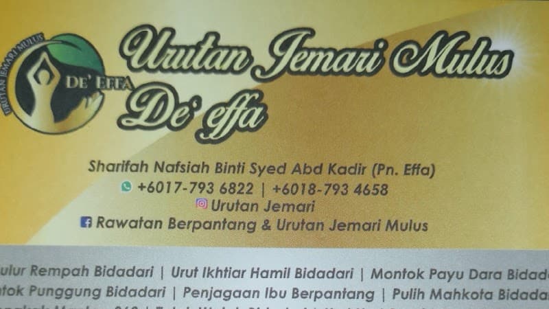 Jemari Mulus De'Effa Pasir Gudang photo