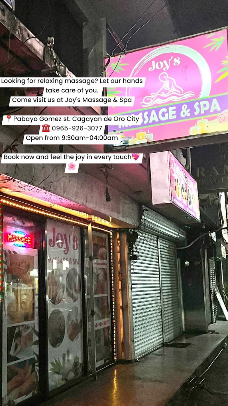 Joy's Massage & Spa Cagayan de Oro City photo