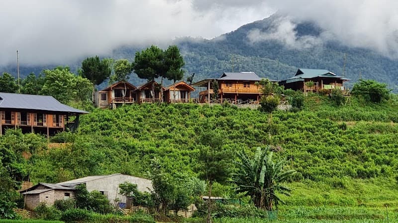 Khu du lịch sinh thái Suối Khoáng Trạm Tấu Tram Tau photo