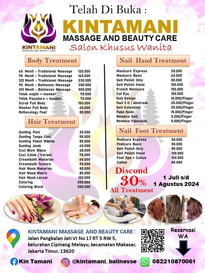 Kintamani Massage And Beauty Care Jakarta Timur photo