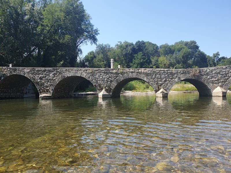 La Cèze - Pont submersible D187a Rochegude photo