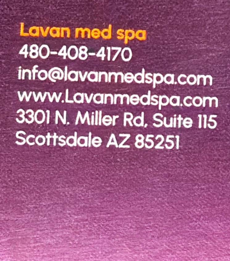 Lavan Medical Spa Scottsdale photo