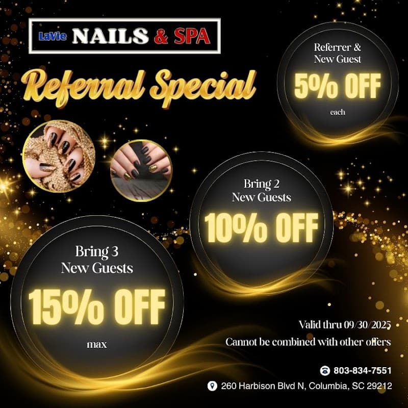 LaVie Nails and Spa Columbia photo