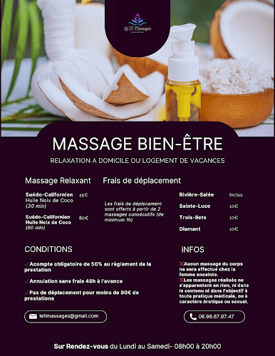 Lé Ti Massages: massage relaxation Martinique Rivière-Salée photo